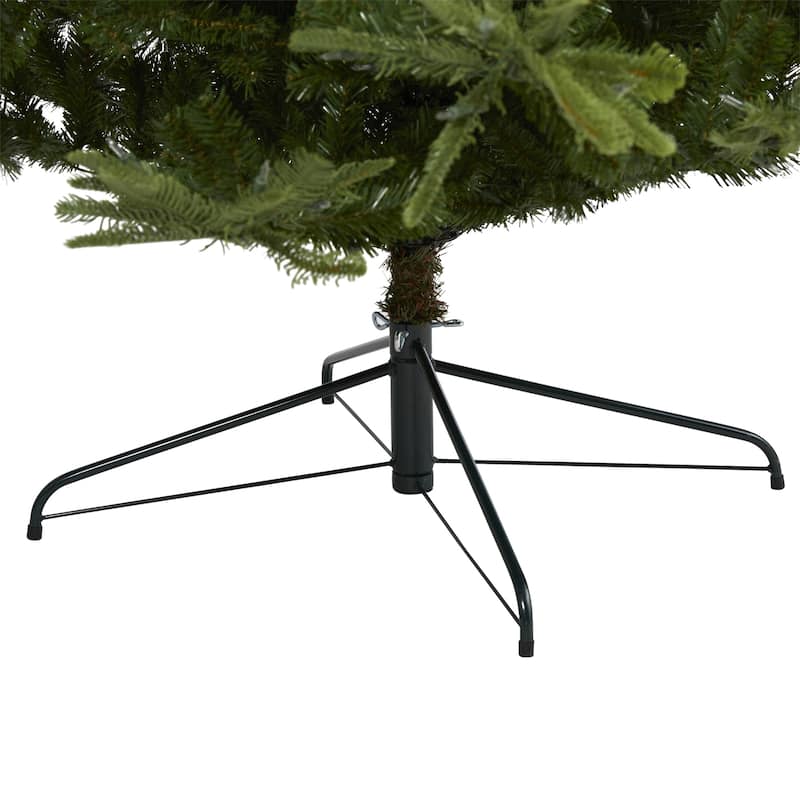 9ft. Layered Spruce Artificial Christmas Tree with 750 Clear LED Lights and 2055 Branches - Majestic Holiday X-Mas Display