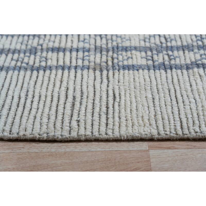 Home Decor Ivory Hand-Knotted Wool Contemporary Marrakech Handspun Area Rug. Timeless Elegance for Living Room, Bedroom, Office