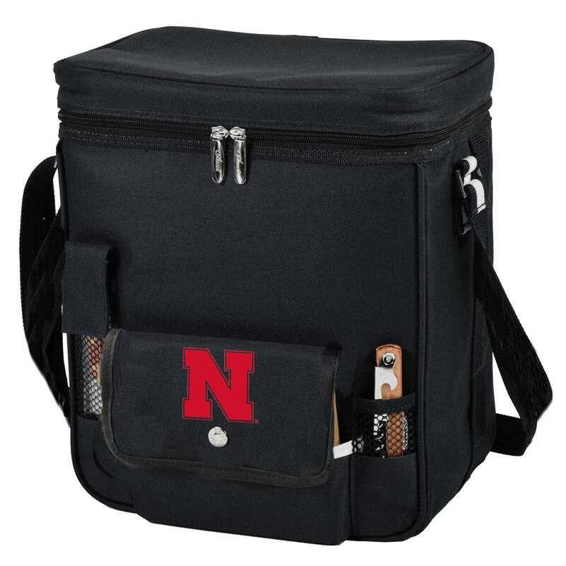 Nebraska University Cornhuskers Wine and Cheese Picnic Cooler