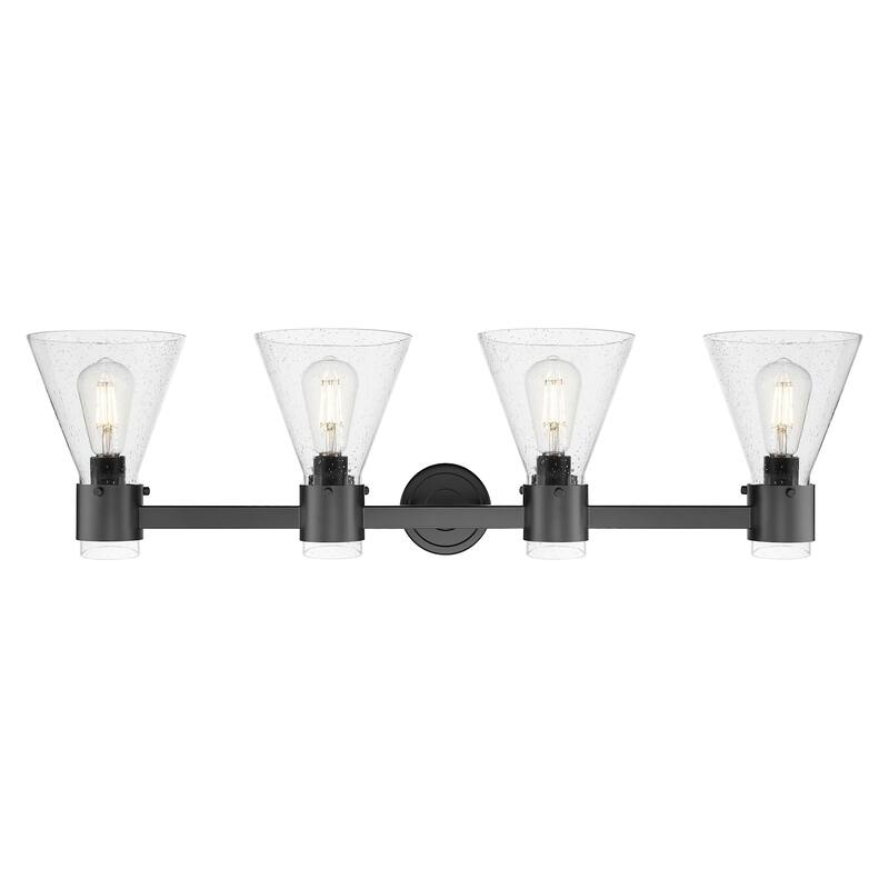 Innovations Lighting 464-4W-G464C-7SDY Lawton Cone 4 Light 34" Wide