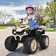 preview thumbnail 58 of 80, Costway 12V Kids 4-Wheeler ATV Quad Ride On Car w/ LED Lights Music - 42''x25.5''x29''(LxWxH)