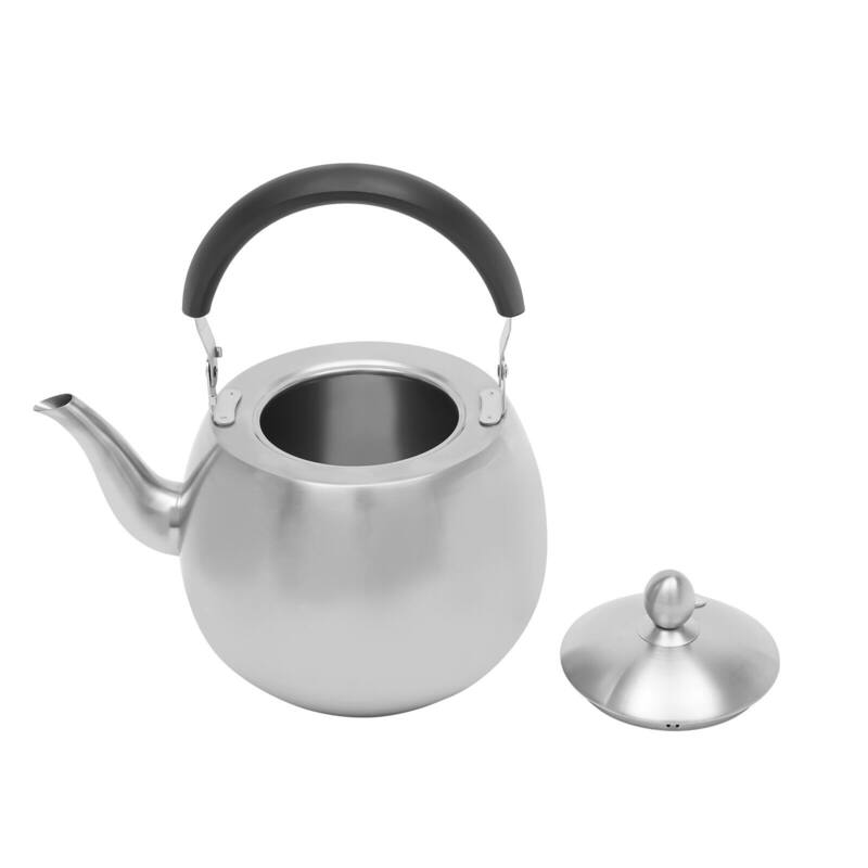 4.22qt Stainless Steel Whistling Kettle Stovetop Tea Kettle Bed Bath