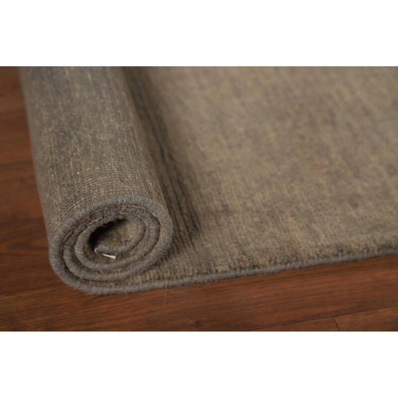 Modern Gabbeh Oriental Foyer Rug Handmade Acent Wool Carpet - 3'3"x 4'10"