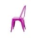 preview thumbnail 78 of 116, Industrial Metal 18 Inch Stackable Dining Chair Set