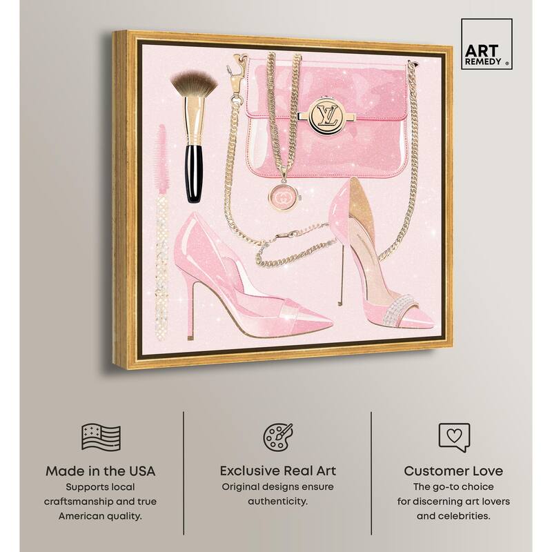 Her Favorite Choices Canvas by Art Remedy