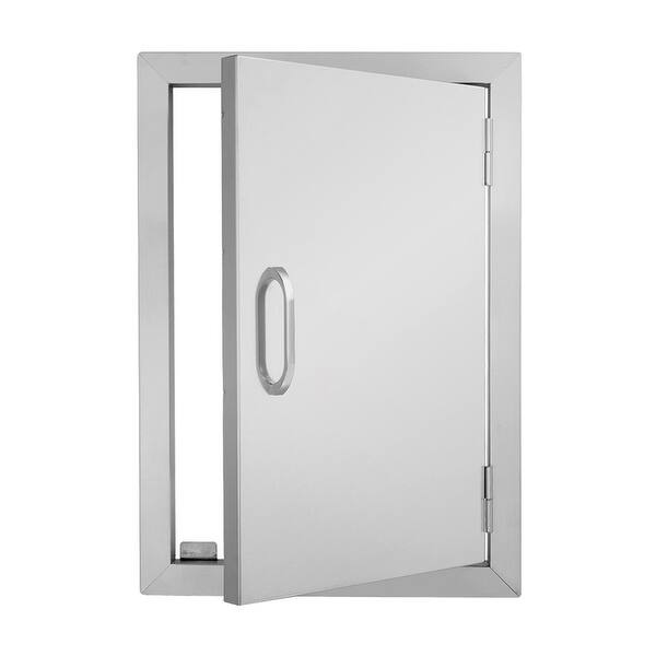 Rovsun Pipe Frame 14x1 5x20 Single Kitchen Cabinet Door Stainless Steel On Sale Overstock 31132534