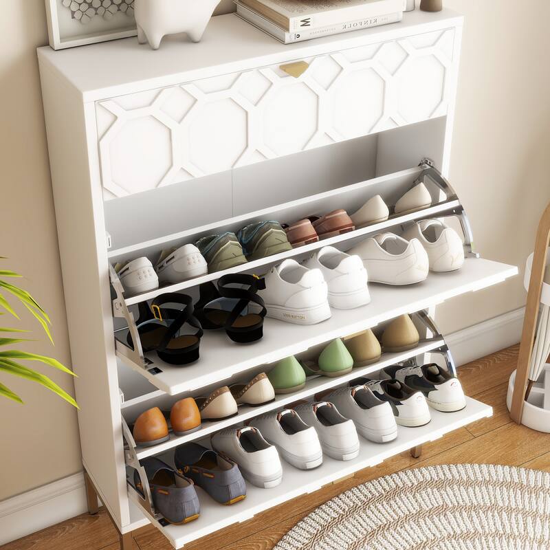 Shoe cabinet for 24 pairs of shoes