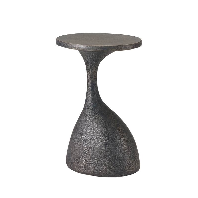 Christopher Knight Home - Modern Outdoor Side Table with Sculptural Base