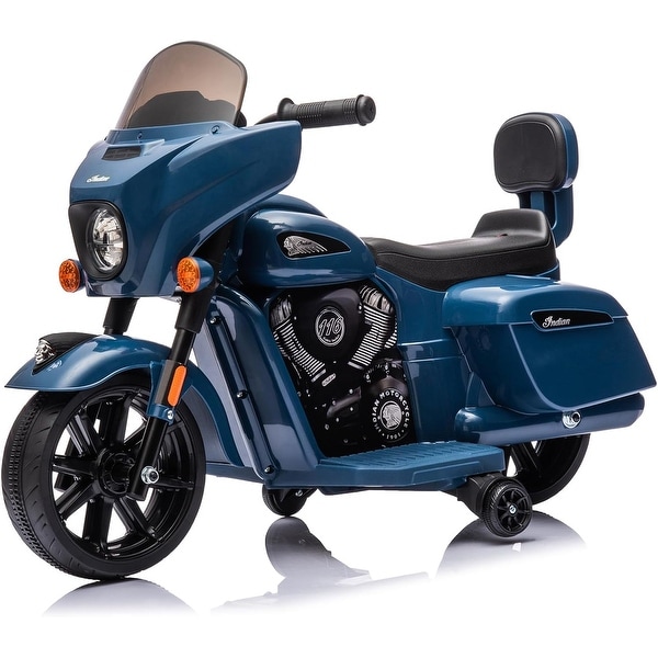 Electric Ride-On Motorcycle for Kids - 6V Dirt Bike with USB