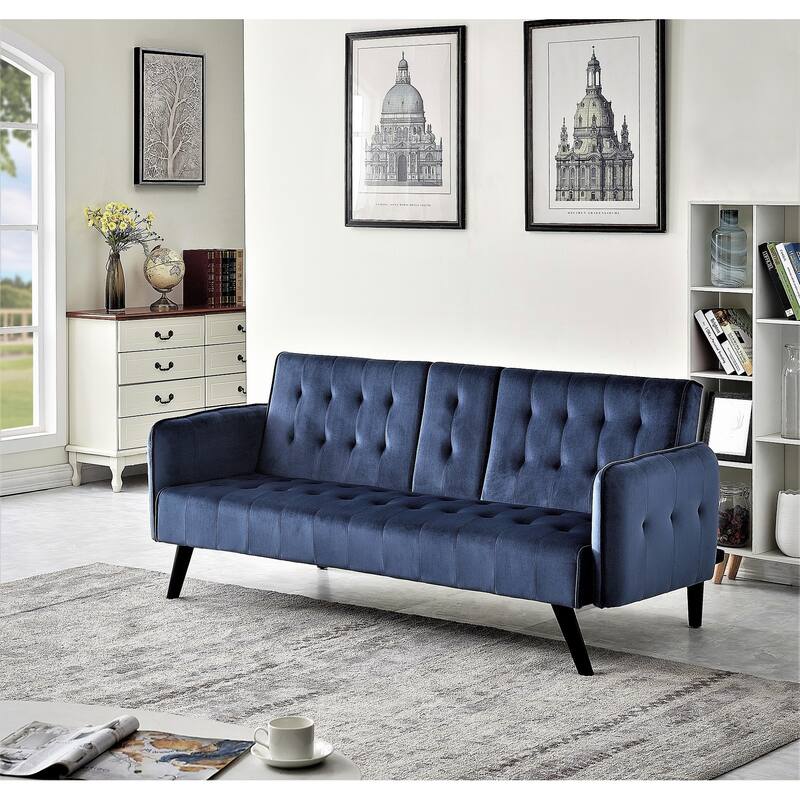 US Pride Furniture Cricklade SofaBed Sleeper - Deep Blue