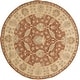 preview thumbnail 18 of 37, SAFAVIEH Handmade Antiquity Altha Traditional Oriental Wool Rug 6' Round - Brown/Taupe - Round