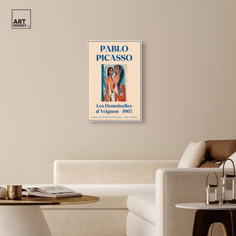 Faces of Demoiselles Canvas by Art Remedy