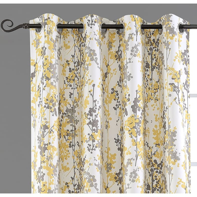 DriftAway Leah Darkening Grommet Window Curtain Panel