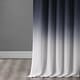 preview thumbnail 43 of 62, Exclusive Fabrics Ombre Faux Linen Light Filtering Curtains (1 Panel) - Lightweight Elegance, Natural Light Enhancement