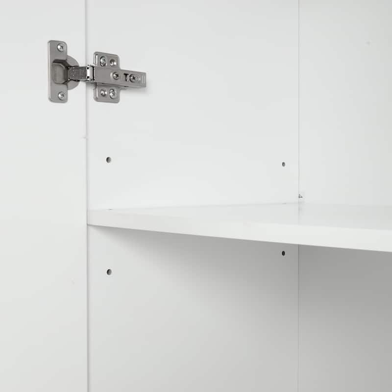 Modern Wooden Bathroom Linen Cabinet