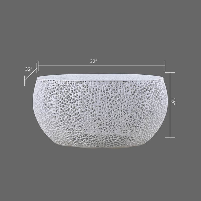CT3502-32 Modern & Contemporary Style Coffee Table Made with Aluminum Casted