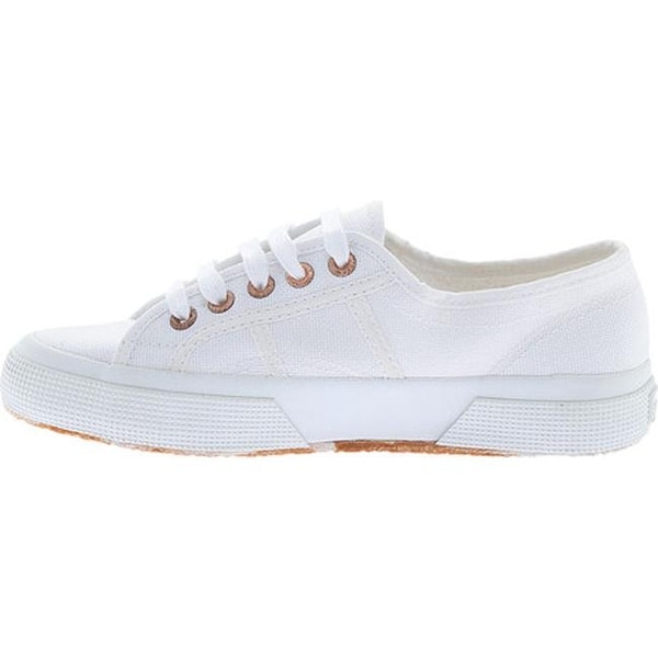 superga rose gold white