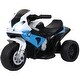 preview thumbnail 8 of 6, Electric Motorcycle with Headlights, Music, Faux Leather Seat, Ages 18-36 Months