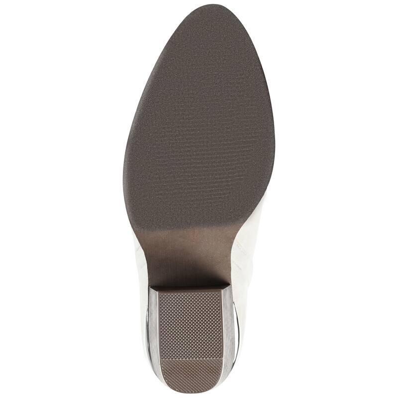 Journee Collection Women's Issla Pull On Stacked Heel Booties