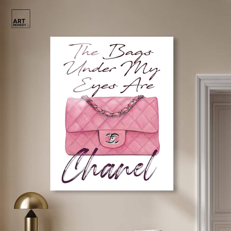 The Bag Under my Eyes Acrylic by Art Remedy, Ready to Hang