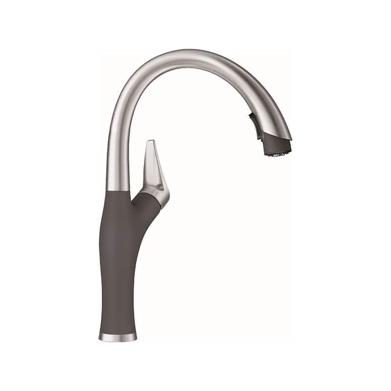 Blanco KF-442033 Artona Pull-Down Kitchen Faucet with Soap Dispenser - 2" x 8.63" x 15.75"