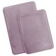 preview thumbnail 24 of 153, Empyrean Ultra Soft Plush Bathroom Rug - Non-Slip, Velvet, Memory Foam Bath Mat - Set of 2 17 x 24 / 20 x 32 - Dusty Purple