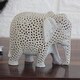 Novica Handmade Expecting Elephant Soapstone Sculpture - Bed Bath ...