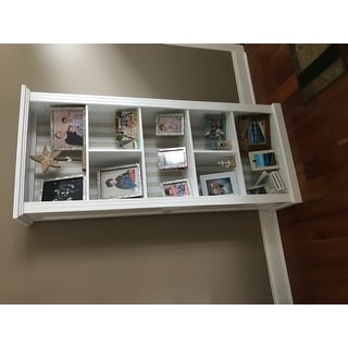 Simple Living Holland White Bookcase - Free Shipping Today ...