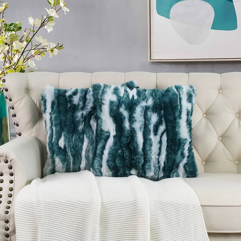 Jacquard FauxFur 2 Piece Set Pillow Shell