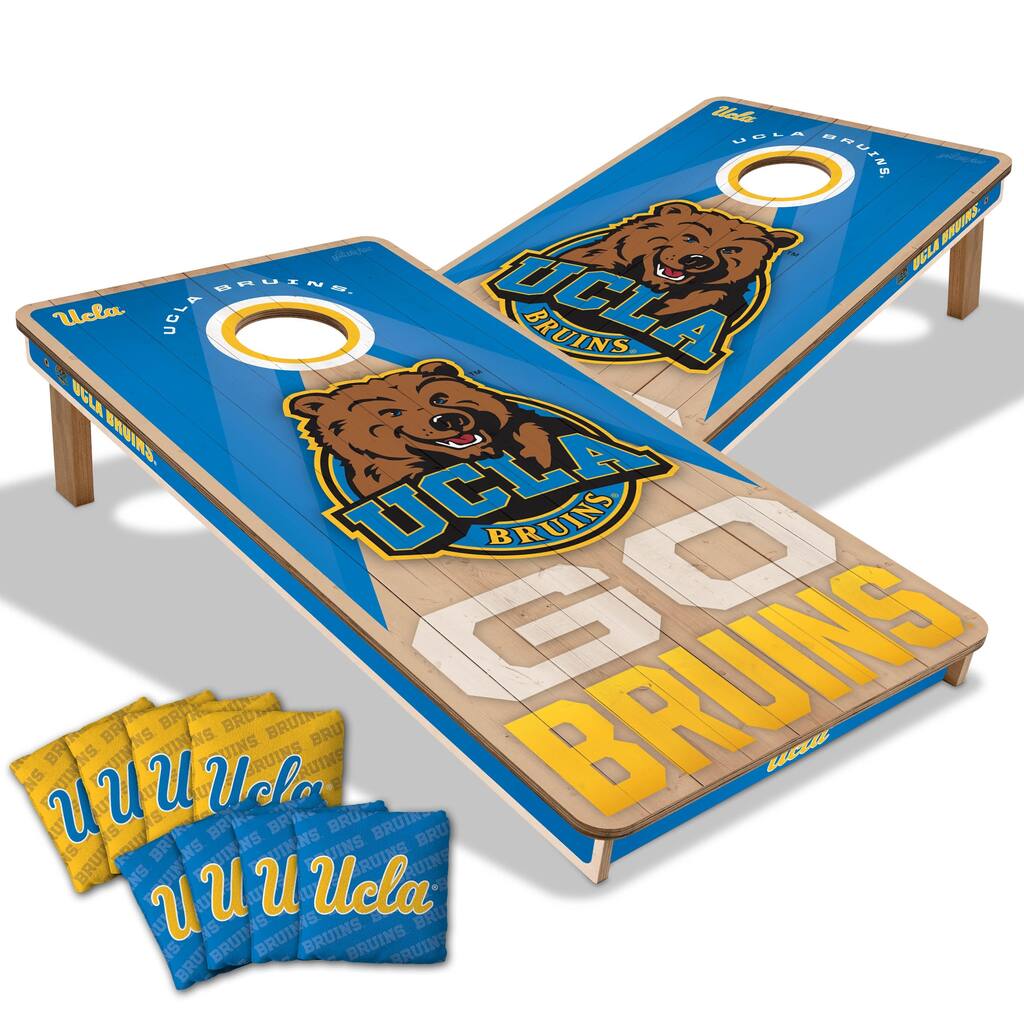 UCLA Bruins NCAA 2x4 Professional Cornhole Board Set