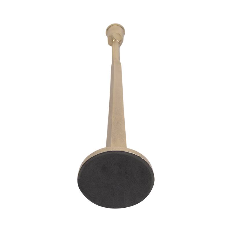 Squared Off Taper Candle Holder Contemporary Glam Metal Metallic Gold Candle Holder for Home, Office or Event
