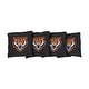preview thumbnail 1 of 1, Idaho State University Bengals Black Cornhole Bags All-Weather Resin Filled