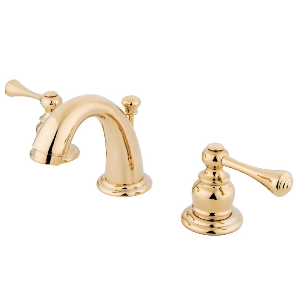 Kingston Brass Vintage 1.2 GPM Widespread Bathroom Faucet with Pop-Up