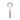 Cocktail Strainer with Acacia Handle by True - Brown - 8.75" x 3.5"