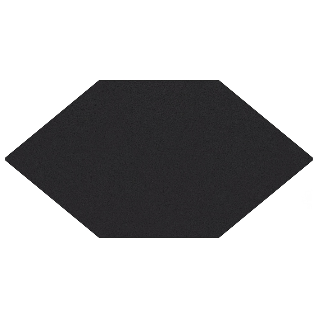 Merola Tile Textile Basic Kayak Black 6-1/2" x 12-1/2" Porcelain Floor and Wall Tile