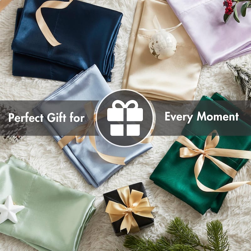 Madison Park Essentials Satin Luxury 6 PC Sheet Set