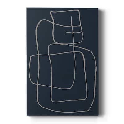 Shapes and Night Sky II Premium Gallery Wrapped Canvas - Ready to Hang
