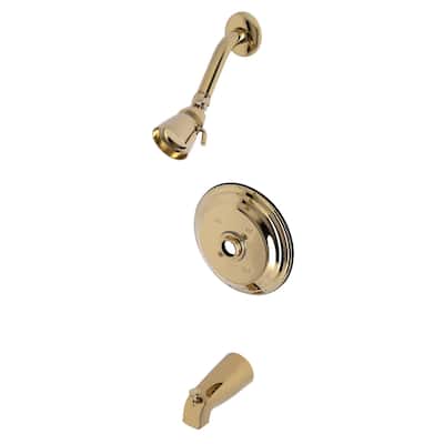 Kingston Brass Tub and Shower Trim Package with 1.8 GPM Multi Function