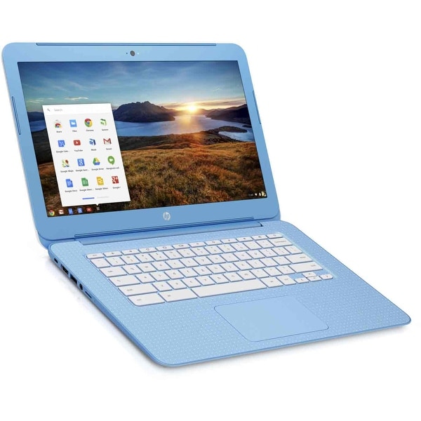 Refurbished - HP Chromebook 14-ak060nr 14" Laptop Intel N2940 1.83GHz 4GB 16GB eMMC Chrome OS
