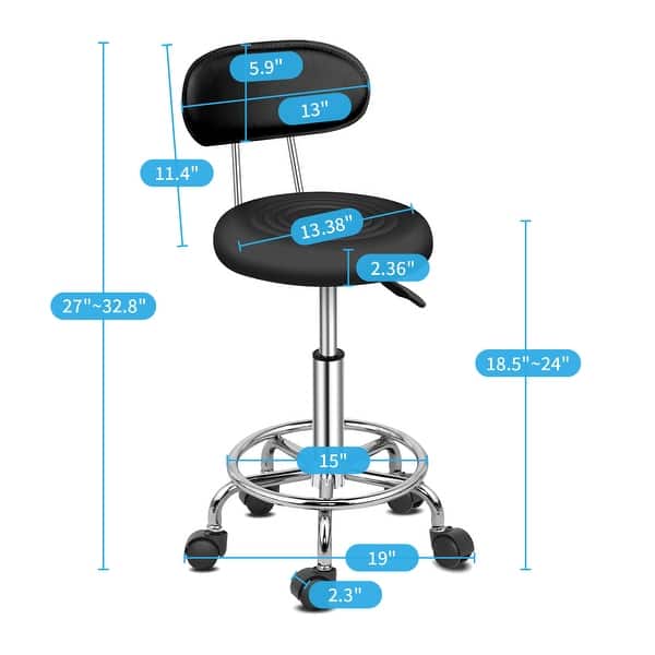 Adjustable Hydraulic Swivel Stool Beauty Spa Salon Chair - On Sale ...