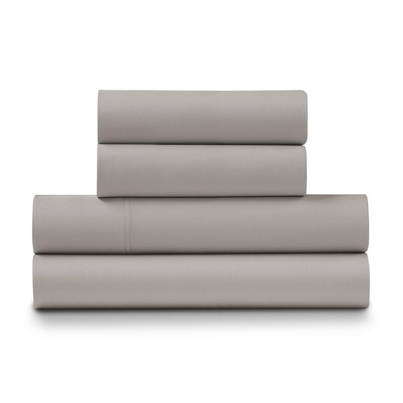 Ella Jayne Viscose from Bamboo Deep-Pocket 4-piece Sheet Set - Taupe - Full