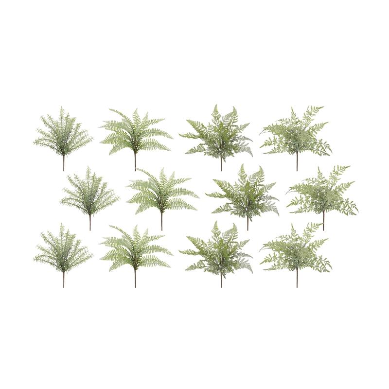 Fern Bush (Set of 12) - 7 x 2 x 16