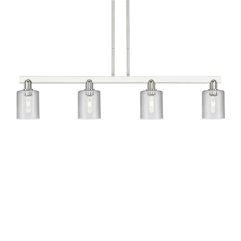 Innovations Lighting 716-4I-10-48 Cobbleskill Linear Cobbleskill 4 - Polished Nickel / Clear