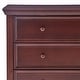 preview thumbnail 11 of 19, Contours 3-drawer Transitional Dresser