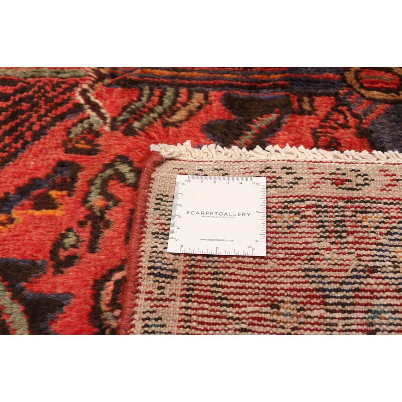 ECARPETGALLERY Hand-knotted Andelz Red Wool Rug - 4'8 x 9'2