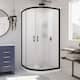 Option Satin Black Frosted Glass