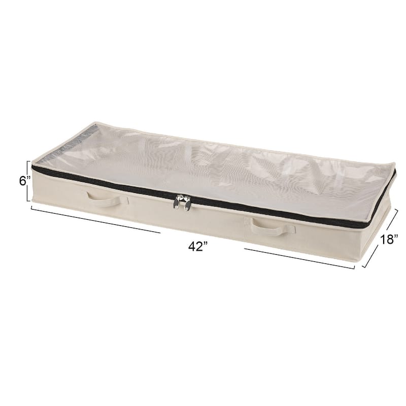 Household Essentials Under Bed Storage Bag - 18.0"L x 42.0"W x 6.0"H