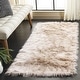 preview thumbnail 95 of 97, SAFAVIEH Faux Sheep Skin Alexandria 2.4-inch Thick Rug 2'6" x 6' Runner - Beige - Runner