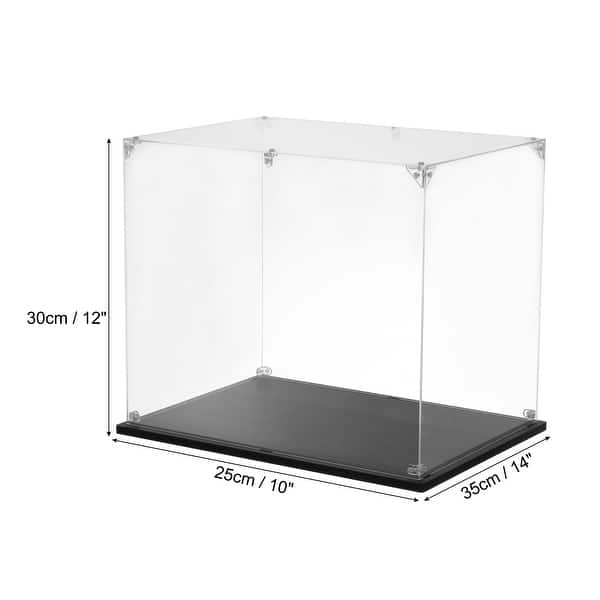 dimension image slide 40 of 65, Acrylic Display Case, for Displaying Collectibles, Dolls, Model Car
