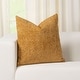 preview thumbnail 6 of 12, Siscovers Enchanted Woven Velvet Throw Pillow 20 x 20 - Gold